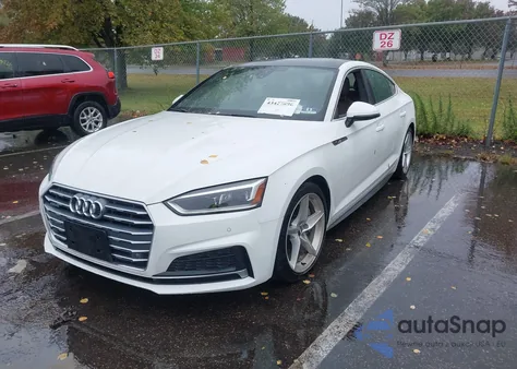 2019 Audi A5 45 Premium z USA, uszkodzony, nr VIN WAUENCF57KA070780